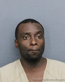 Mugshot of Brandon Vanover booked in Broward County, Florida on October 12, 2026