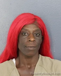 Mugshot of Delena Tequesta Wesley booked in Broward County, Florida on October 13, 2026