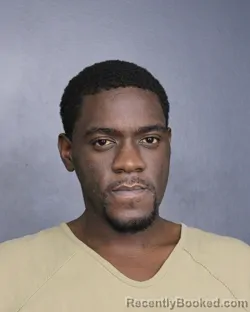 Mugshot of Darius Brown booked in Broward County, Florida on October 14, 2026