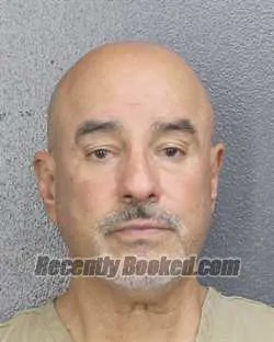 Booking photo from Broward County, Florida