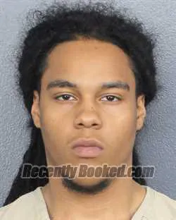 Booking photo from Broward County, Florida