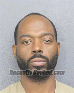 Booking photo from Broward County, Florida