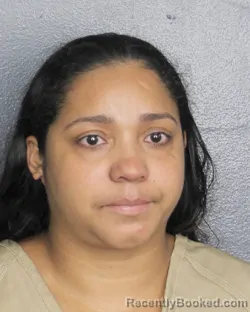 Mugshot of BELLA CUBILLO ENAMORADO booked in Broward County, Florida on March 16, 2026