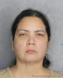 Mugshot of JACQUELINE ARIAS booked in Broward County, Florida on March 17, 2026