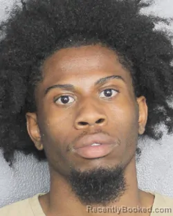 Mugshot of DAVONTE EXALIEN booked in Broward County, Florida on May 1, 2026
