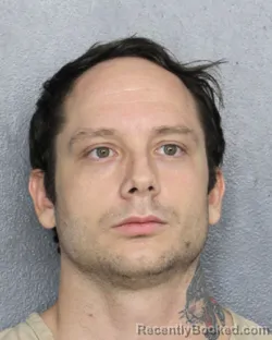 Mugshot of EVAN MICHEL NATLAND booked in Broward County, Florida on May 7, 2026