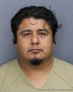 Mugshot of OSCAR IVAN LARRAGOITISANTIAGO booked in Broward County, Florida on July 6, 2026