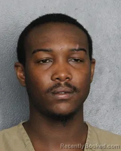 Mugshot of Ladarious Xavier Walker booked in Broward County, Florida on August 3, 2026