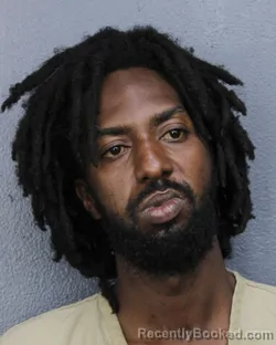 Mugshot of Markendel Alexis booked in Broward County, Florida on August 22, 2026
