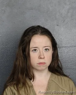 Mugshot of Carla Briege Bermudez booked in Broward County, Florida on September 25, 2026