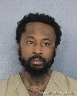 Mugshot of Terrance Roshaud Demps booked in Broward County, Florida on September 27, 2026