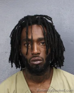 Mugshot of Davon Rashard Brooks booked in Broward County, Florida on September 27, 2026