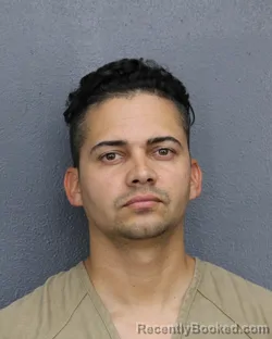 Mugshot of Darian Jimenez Diaz booked in Broward County, Florida on September 29, 2026