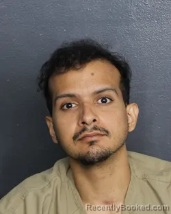Mugshot of Samuel Gonzalez Rodriguez booked in Broward County, Florida on September 29, 2026