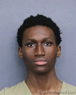Mugshot of Malakai Jessiah Sturrup booked in Broward County, Florida on October 1, 2026