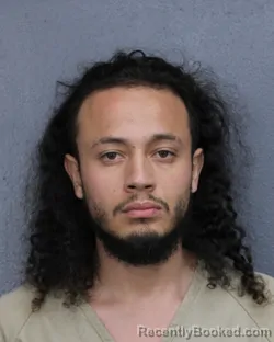 Mugshot of Juan Camilo Guerrero booked in Broward County, Florida on October 12, 2026