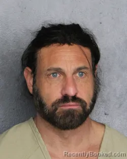 Mugshot of Daniel Joseph Schlossberg booked in Broward County, Florida on October 13, 2026