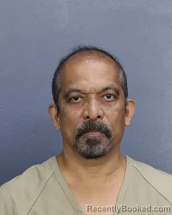 Mugshot of Terence Persad booked in Broward County, Florida on October 13, 2026