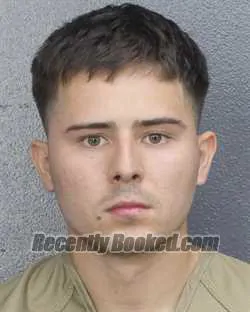 Booking photo from Broward County, Florida