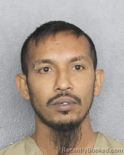 Booking photo from Broward County, Florida