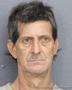 Booking photo from Broward County, Florida