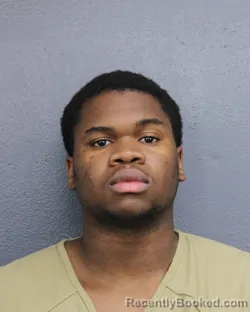 Mugshot of Jamal Kris Pierre Louis booked in Broward County, Florida on July 30, 2026