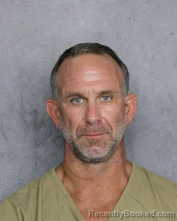 Mugshot of Steven Charles Pavliak booked in Broward County, Florida on August 10, 2026