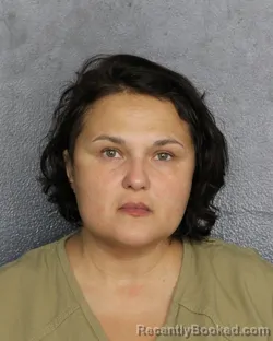 Mugshot of Ioulia Sergeyevna Nikiforova booked in Broward County, Florida on October 5, 2026