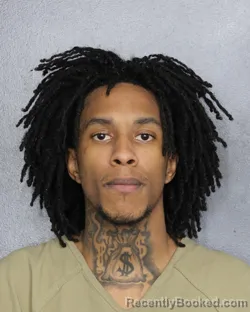 Mugshot of Jaylen Jerome Zackary Moore booked in Broward County, Florida on October 6, 2026