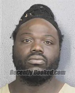 Booking photo from Broward County, Florida