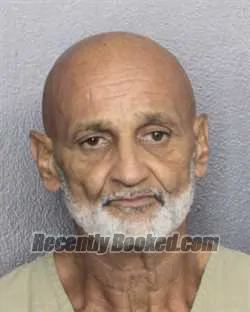 Booking photo from Broward County, Florida