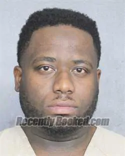 Booking photo from Broward County, Florida