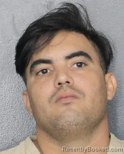 Booking photo from Broward County, Florida