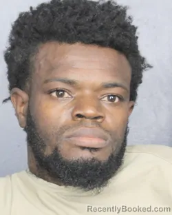 Booking photo from Broward County, Florida