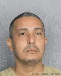 Mugshot of IVAN HAVIER CINTRON booked in Broward County, Florida on March 8, 2026