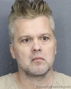 Mugshot of MICHAEL PATRICK MURRAY booked in Broward County, Florida on March 8, 2026