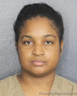 Mugshot of BRIONCKA MARGARET RUSSELL booked in Broward County, Florida on March 16, 2026