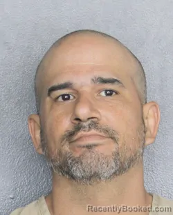 Mugshot of ANGEL EDUARDO ALVAREZ ALFARO booked in Broward County, Florida on March 19, 2026