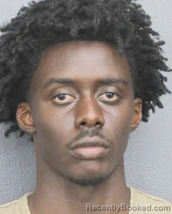 Mugshot of TYLER NWAUKONI booked in Broward County, Florida on May 11, 2026