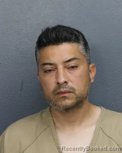 Mugshot of ANDRES BARBOSA GARCIA booked in Broward County, Florida on June 11, 2026