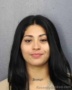 Mugshot of BLANCA MARADIAGA-MATEO booked in Broward County, Florida on June 23, 2026