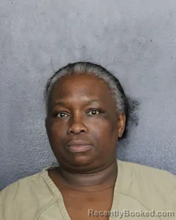 Mugshot of Leslie Rochelle Shivers booked in Broward County, Florida on July 28, 2026