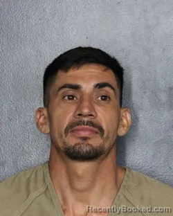Mugshot of Moises Antonio Medrano Martinez booked in Broward County, Florida on July 31, 2026