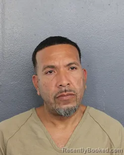 Mugshot of Alexander Medina booked in Broward County, Florida on July 31, 2026