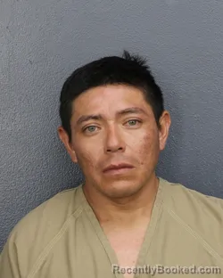 Mugshot of Jose Manuel Sanchez booked in Broward County, Florida on August 1, 2026
