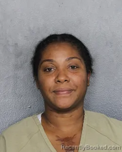 Mugshot of Terry-Ann Trishana Green-Shreeves booked in Broward County, Florida on August 22, 2026