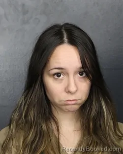 Mugshot of Dallas Arielle Ostrofsky booked in Broward County, Florida on August 23, 2026