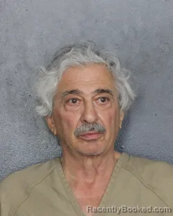 Mugshot of Robert Edward Kresh booked in Broward County, Florida on September 13, 2026