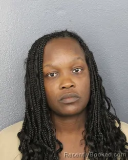 Mugshot of Miazoti Ann White booked in Broward County, Florida on September 23, 2026