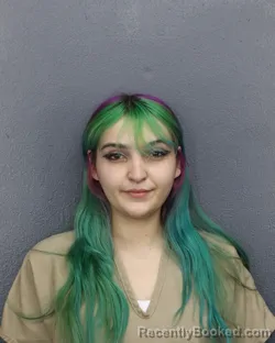Mugshot of Madison Grace Lackey booked in Broward County, Florida on September 25, 2026